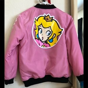 Nintendo x Forever 21 princess peach bomber